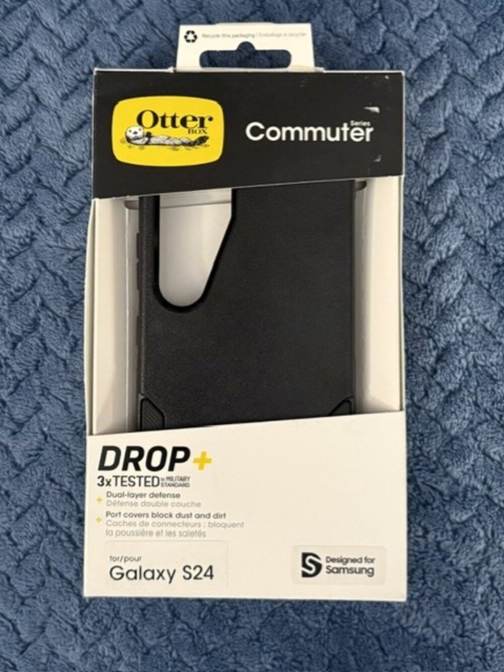 NIB OtterBox Commuter Series Case for Samsung Galaxy S24 - Black